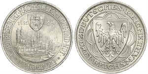 3 Reichsmark Weimar Republic (1918-1933) Silver 