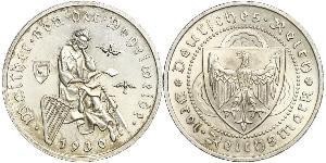 3 Reichsmark Weimar Republic (1918-1933) Silver 