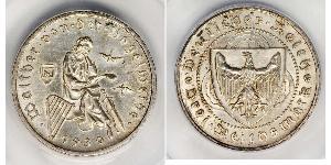3 Reichsmark Weimar Republic (1918-1933) Silver 