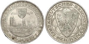 3 Reichsmark Weimar Republic (1918-1933) Silver 