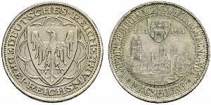 3 Reichsmark Weimar Republic (1918-1933) Silver 