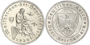 3 Reichsmark Weimar Republic (1918-1933) Silver 