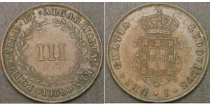 3 Reis Reino de Portugal (1139-1910) Cobre 