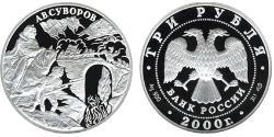 3 Rublo Rusia (1991 - ) Plata 