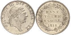 3 Shilling Royaume-Uni Argent George III (1738-1820)