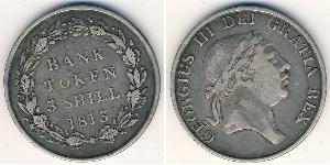 3 Shilling Royaume-Uni Argent George III (1738-1820)