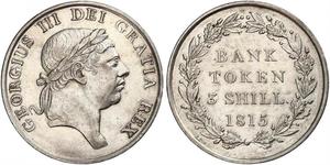 3 Shilling United Kingdom of Great Britain and Ireland (1801-1922) Silver George III (1738-1820)