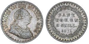 3 Shilling 大不列颠及爱尔兰联合王国 (1801 - 1922) 銀 喬治三世 (1738-1820)