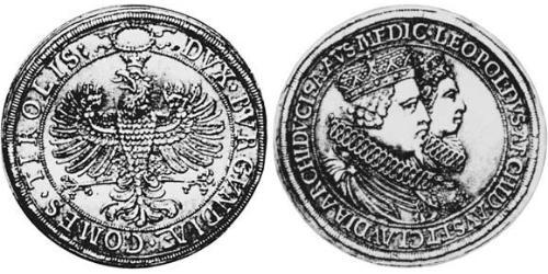 3 Thaler Sacro Imperio Romano (962-1806) Plata 
