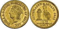 3 Дукат Italian city-states Золото Ferdinand I of the Two Sicilies (1751 - 1825)