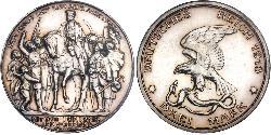 3 Mark Königreich Preußen (1701-1918) Silber 