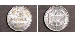 3 Марка Веймарская республика (1918-1933) Алюминий 