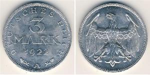 3 Марка Веймарська республіка (1918-1933) Алюміній 
