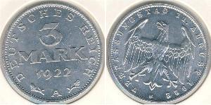 3 Марка Веймарська республіка (1918-1933) Алюміній 