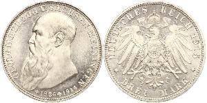 3 Марка null Срібло Georg II, Duke of Saxe-Meiningen