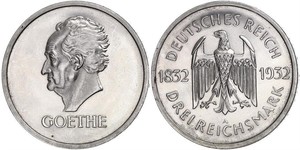 3 Марка Веймарська республіка (1918-1933) Срібло 