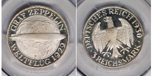 3 Марка Веймарська республіка (1918-1933) Срібло 
