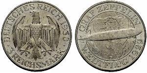 3 Марка Веймарська республіка (1918-1933) Срібло 