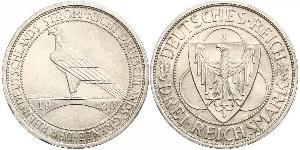 3 Марка Веймарська республіка (1918-1933) Срібло 