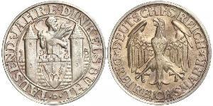 3 Марка Веймарська республіка (1918-1933) Срібло 