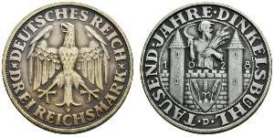 3 Марка Веймарська республіка (1918-1933) Срібло 