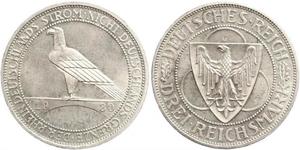 3 Марка Веймарська республіка (1918-1933) Срібло 