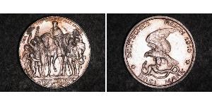 3 Марка Королівство Пруссія (1701-1918) Срібло 