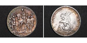 3 Марка Королівство Пруссія (1701-1918) Срібло 