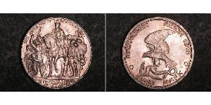 3 Марка Королівство Пруссія (1701-1918) Срібло 