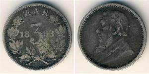 3 Пенни Южно-Африканская Республика (1910 - ) Серебро 