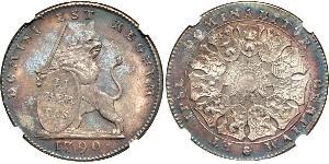 3 Флорін Австрійські Нідерланди (1713-1795) Срібло 