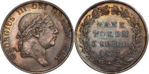 3 Шилінг Велика Британія  Срібло Георг III (1738-1820)