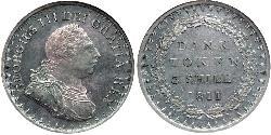 3 Шилінг Сполучене королівство Великобританії та Ірландії (1801-1922) Срібло Георг III (1738-1820)