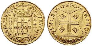 4000 Reis Royaume de Portugal (1139-1910) Or 
