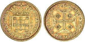 4000 Reis Reino de Portugal (1139-1910) Oro 