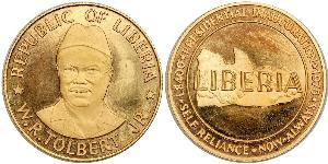 400 Dollar 利比里亚 (1847 - ) 金 