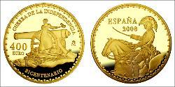 400 Euro Reino de España (1976 - ) Gold 