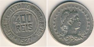 400 Reis Brésil Cuivre/Nickel 