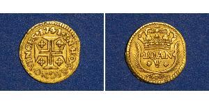 400 Reis Reino de Portugal (1139-1910) Oro Juan V de Portugal (1689-1750)