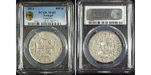 400 Рейс Королівство Португалія (1139-1910) Срібло 