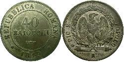 40 Baiocco Vaticano (1926-) Argento 