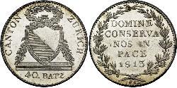 40 Batz Suiza Plata 