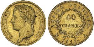 40 Franc Premier Empire (1804-1814) Or Napoléon Ier(1769 - 1821)