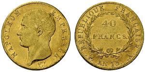 40 Franc Premier Empire (1804-1814) Or Napoléon Ier(1769 - 1821)