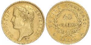 40 Franc Premier Empire (1804-1814) Or Napoléon Ier(1769 - 1821)
