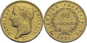 40 Franc Primo Impero francese (1804-1814) Oro Napoleone Bonaparte(1769 - 1821)