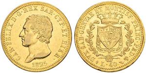 40 Lira Italian city-states Gold 