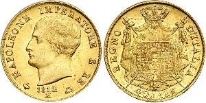 40 Lira Kingdom of Italy (Napoleonic) (1805–1814) Gold Napoleon (1769 - 1821)