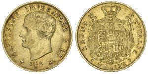 40 Lira Kingdom of Italy (Napoleonic) (1805–1814) Gold Napoleon (1769 - 1821)