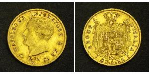 40 Lira Kingdom of Italy (Napoleonic) (1805–1814) Gold Napoleon (1769 - 1821)